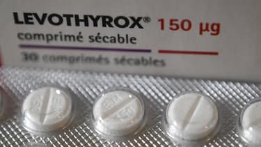Des comprimés de Levothyrox, le 8 septembre 2017 à Rennes.