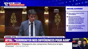 Gabriel Attal: "Au sommet de nos valeurs, il y a l'État de droit"