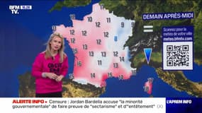 La météo pour ce lundi 2 décembre 2024