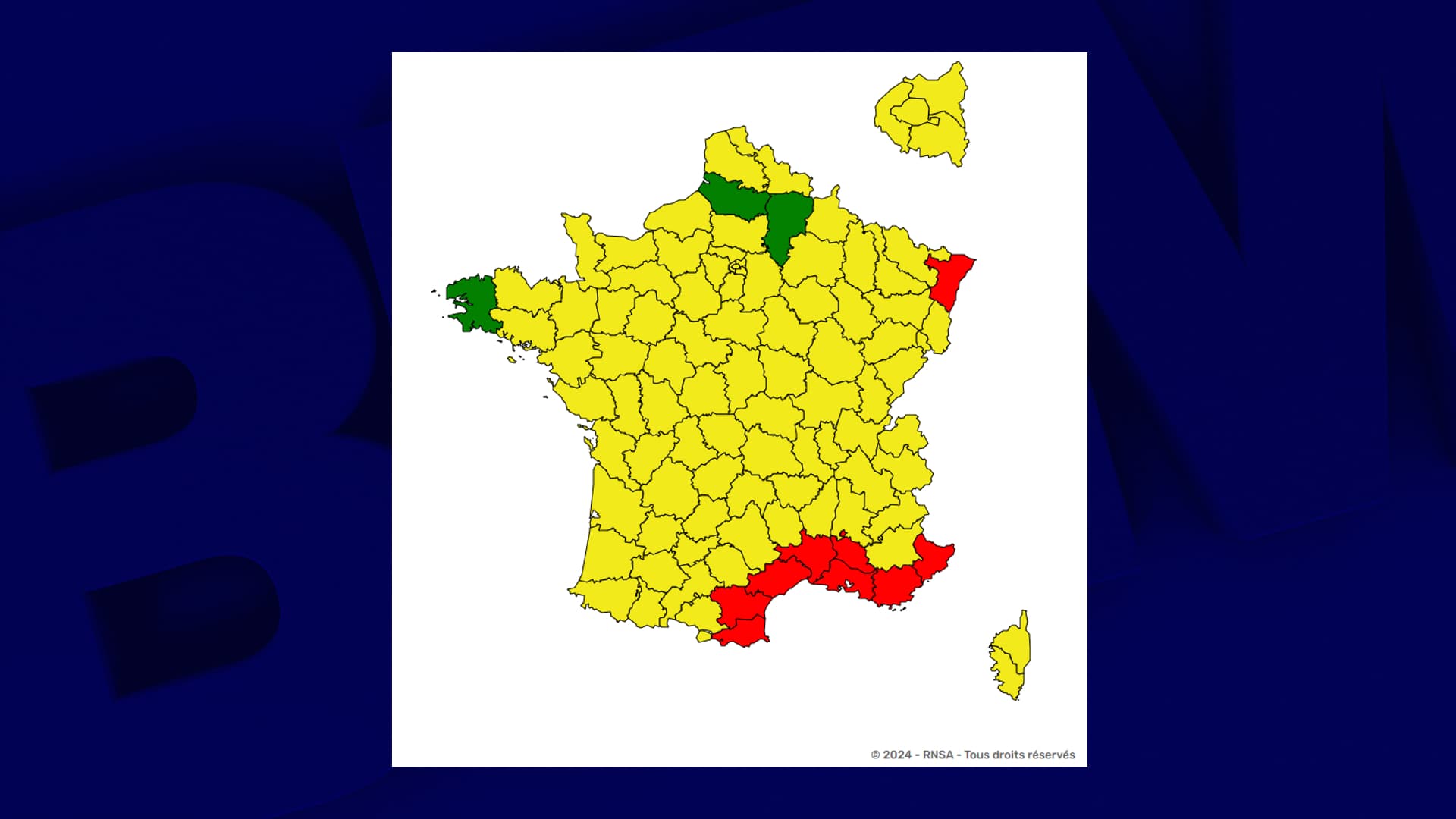 9 départements placés en risque élevé de pollens par le Réseau national de surveillance aérobiologique, le 9 février 2024 9 départements placés en risque élevé de pollens par le Réseau national de surveillance aérobiologique, le 9 février 2024