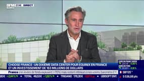 Régis Castagné (Equinix) : Choose France, l'Américain Equinix va investir 1 milliard d'euros sur cinq ans - 17/01