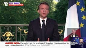 Emmanuel Macron annonce la dissolution de l'Assemblée nationale