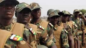 Des troupes togolaises sont arrivées à Bamako jeudi.