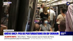 Grève dans les transports franciliens: peu de perturbations jeudi en Ile-de-France