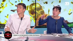 Le monde de Macron: La victoire des Bleus au Mondial remonte le moral des Français - 18/07
