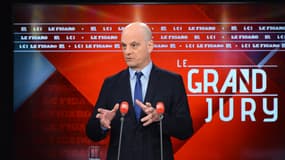 Le ministre de l'Éducation nationale, Jean-Michel Blanquer, le 10 janvier 2021