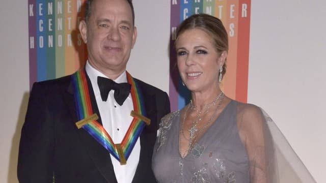 Tom Hanks et Rita Wilson à Washington en décembre 2014