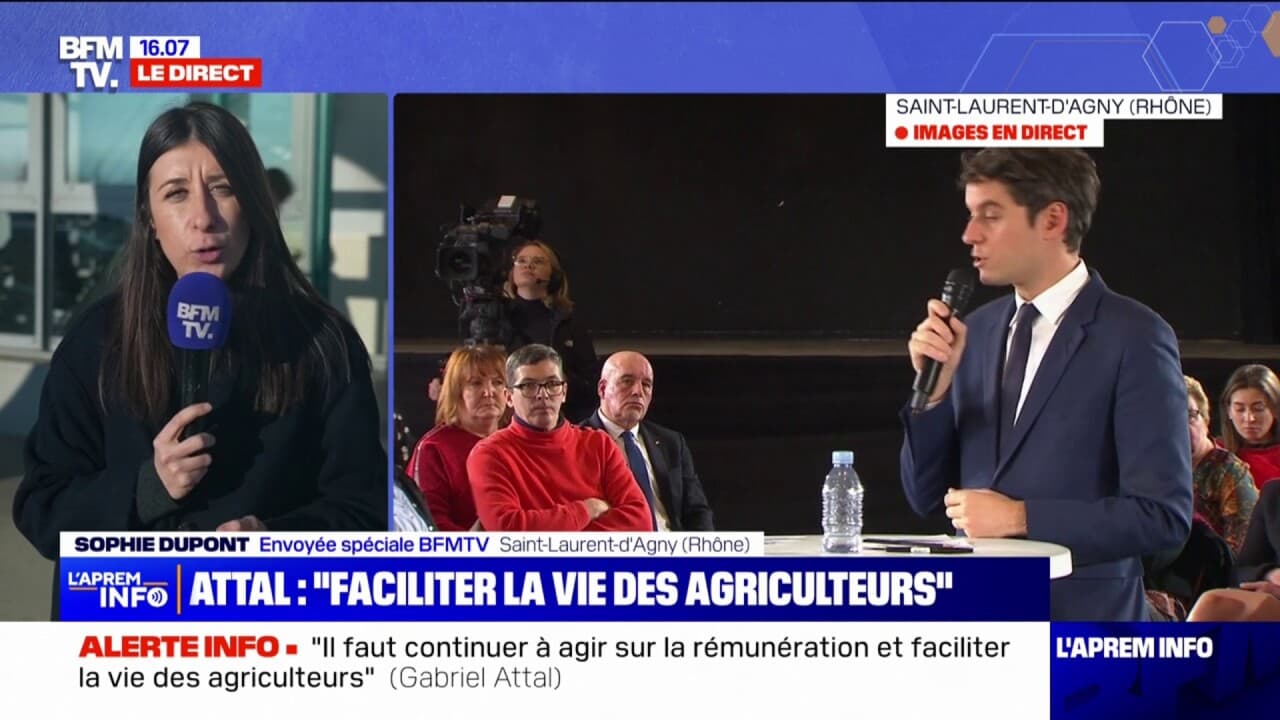 Le Premier Ministre Gabriel Attal Promet De "faciliter La Vie" Des ...