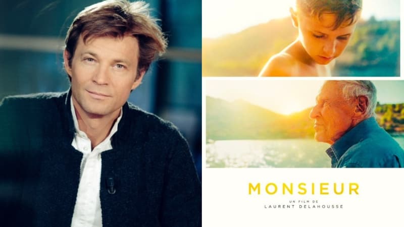 Laurent Delahousse a dévoilé l'affiche de son film "Monsieur"