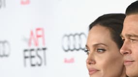 Brad Pitt et Angelina Jolie le 5 novembre 2011