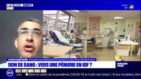 Île-de-France: la fermeture de nombreux points de collecte due à la crise sanitaire en partie responsable de la baisse des dons de sang