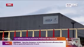 La réindustrialisation piétine en France 
