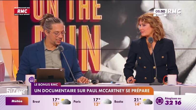 Le bonus RMC : Un documentaire sur Paul McCartney se prépare - 06/11