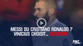 Messi ou Cristiano Ronaldo ? Vinicius choisit... Benzema