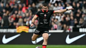 Thomas Ramos lors du match Toulouse-Perpignan (43-34, 6e journée de Top 14), le 11 novembre 2023