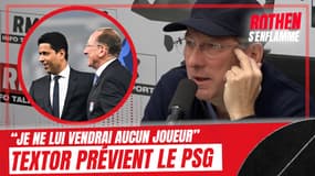 OL : "Ça n'arrivera pas", Textor recale tout transfert vers le PSG (Rothen s'enflamme)
