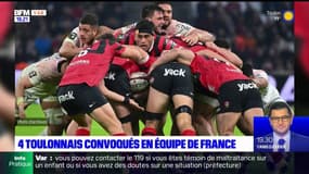 Six Nations: quatre Toulonnais convoqués en Équipe de France