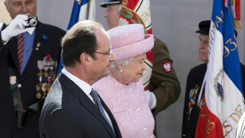 De Vincent Auriol à François Hollande, les visites officielles et privées de la reine en France