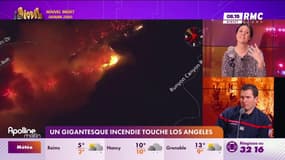 Incendie à Los Angeles: "Le feu est loin d'être maîtrisée", observe Éric Brocardi, porte-parole des sapeurs-pompiers de France