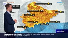 Météo Nice Côte d'Azur: une journée plutôt ensoleillée ce mardi