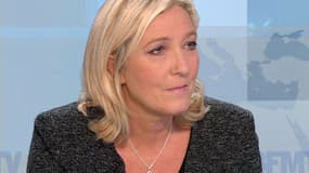 Marine Le Pen était l'invitée de BFMTV, ce lundi soir.