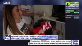 Les Croates de Paris se préparent à la veille de la finale France-Croatie ! 