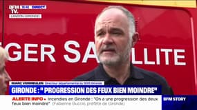 Départ de feu à Vensac (Médoc): "550 personnes évacuées" annonce le directeur départemental du SDIS Gironde