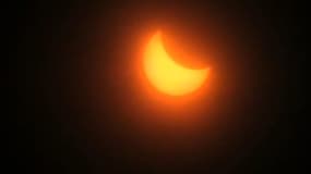 Eclipse solaire vue de Toulouse 