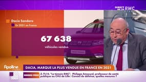 L’info éco/conso du jour d’Emmanuel Lechypre : Dacia, marque la plus vendue en France en 2021 - 27/12
