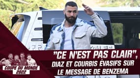 France - Argentine : Benzema ? "Ce n’est pas clair" pour Diaz et Courbis après son message énigmatique