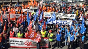 Une manifestation en 2012 à Saint-Nazaire. (photo d'illustration)