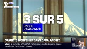 Savoie: trois personnes sont mortes samedi dans deux avalanches