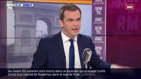 Olivier Véran: "La question qui se pose, ce n'est pas la vie normale ou le pass sanitaire: c'est le confinement ou le pass sanitaire"