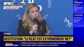Destitution proposée par LFI : "Le rejet est extrêmement net" pour Yaël Braun-Pivet 