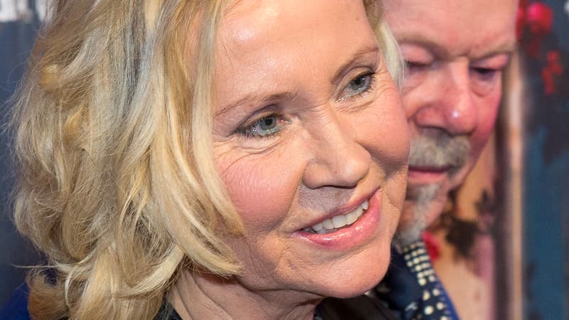 La Suédoise Agnetha Fältskog, membre du groupe ABBA, en 2016 à Stockholm.