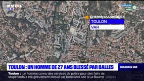 Toulon: un homme de 27 ans blessé par balle