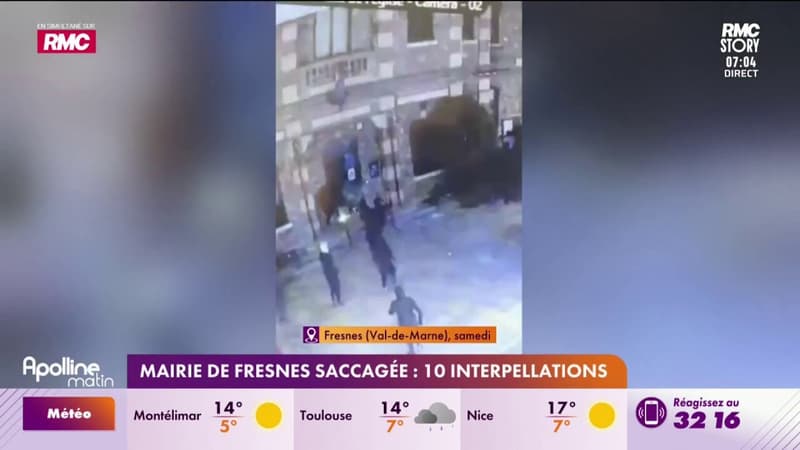 Mairie de Fresnes saccagée : 10 interpellations