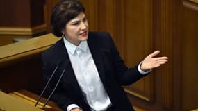 La procureure générale d'Ukraine Iryna Venediktova en mars 2020