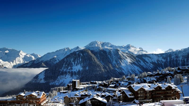 La station de ski de Courchevel le 13 décembre 2020.