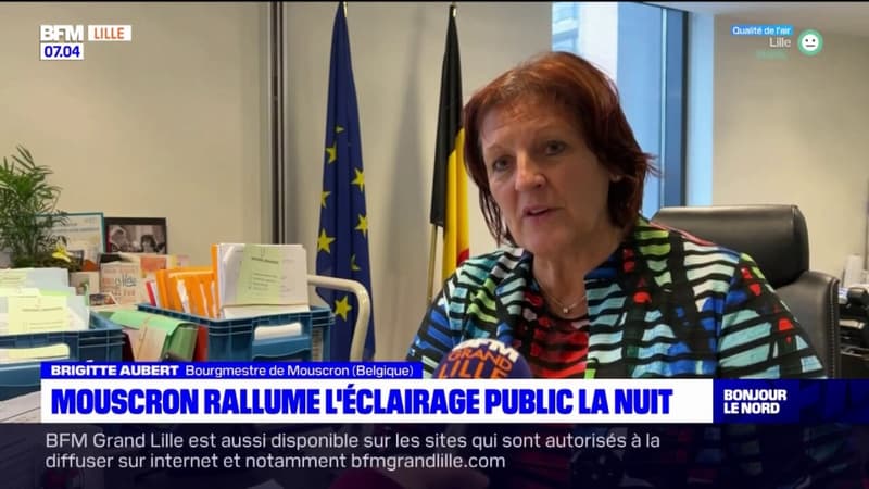 En Belgique, la ville de Mouscron rallume l'éclairage public la nuit