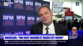 Stations de ski: Renaud Muselier, président de la région Provence-Alpes-Côte d'Azur, a réaffirmé sa volonté de les "rouvrir"