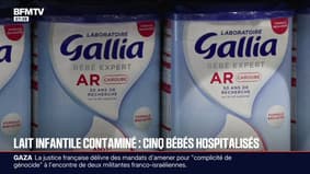 Rappels de laits infantiles: cinq bébés hospitalisés