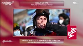 JO 2022 / Snowboard (halfpipe) : L'émotion de Shaun White qui termine "en étant fier"
