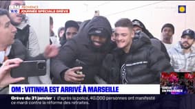 Mercato: le joueur portugais Vitinha est arrivé à Marseille