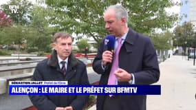 Alençon : le maire et le préfet sur BFMTV - 28/09