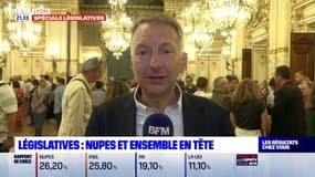 Législatives: Bruno Bernard estime qu'il "y a un rejet fort d'Emmanuel Macron"