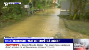 Domingos: des débordements de cours d'eau enregistrés notamment en Charente-Maritime