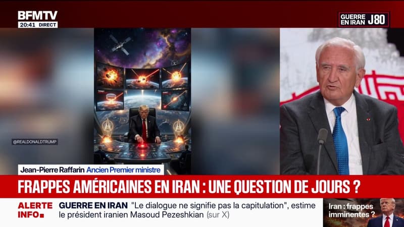 Guerre au Moyen-Orient: "Il faut prendre Donald Trump comme un être assez dangereux", estime Jean-Pierre Raffarin