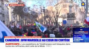 Marseille: des milliers de manifestants dans les rues contre la réforme des retraites