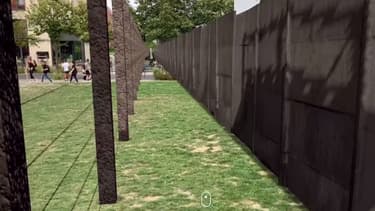 Le mur de Berlin, en réalité augmentée.
